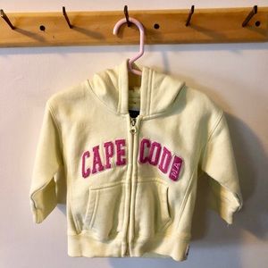 Cape Cod zip up sweatshirt